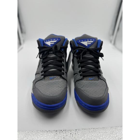 Size 10 - Nike Air Flight Falcon Dark Grey Royal BS695 - Picture 1 of 6